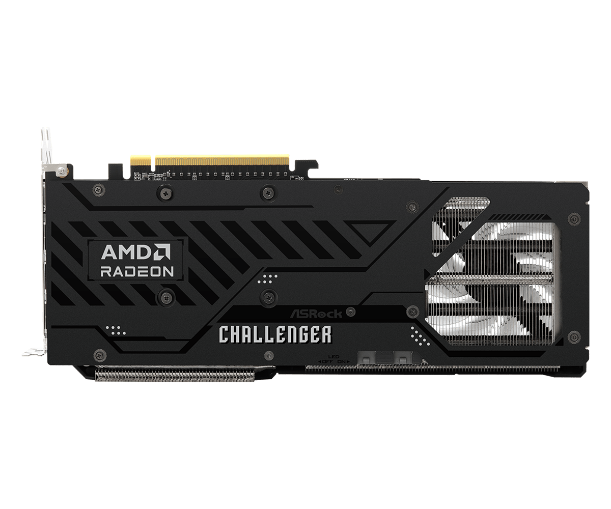 AMD Radeon graphics card on a white background