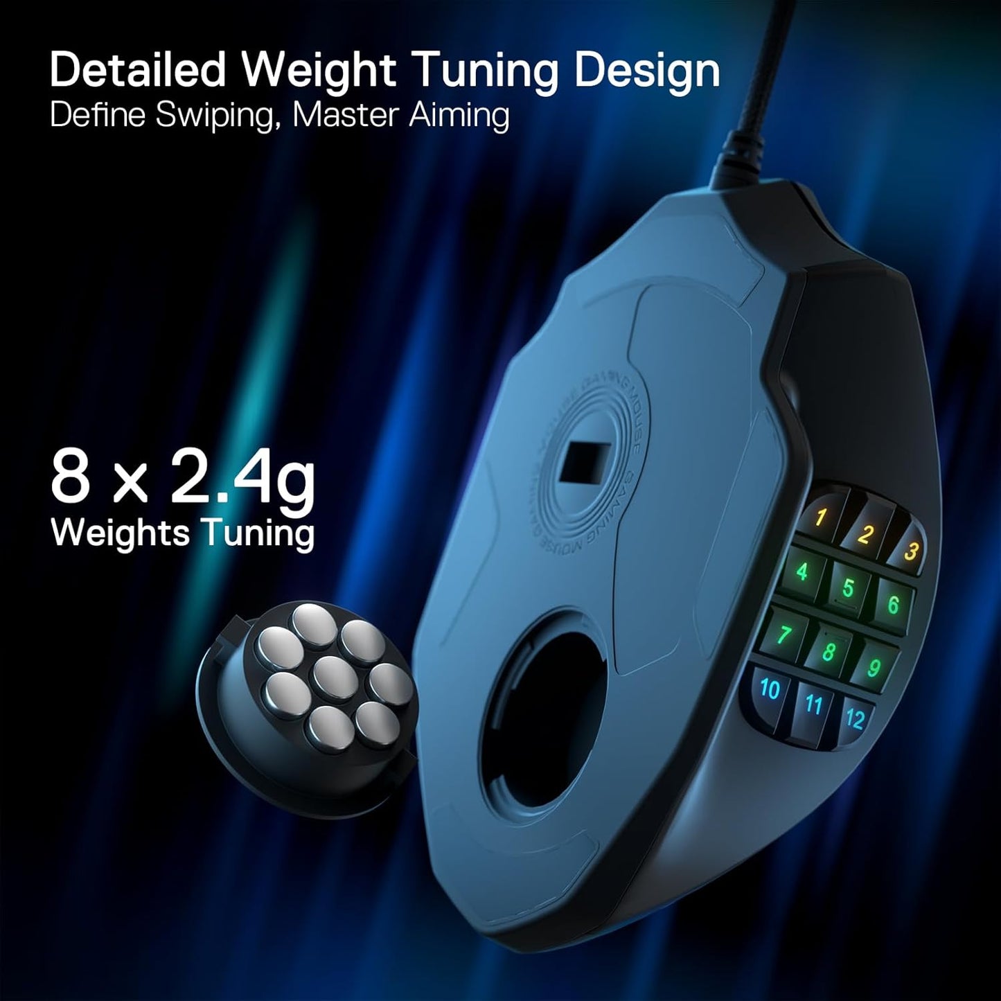 Red Dragon Impact MMO mouse M908