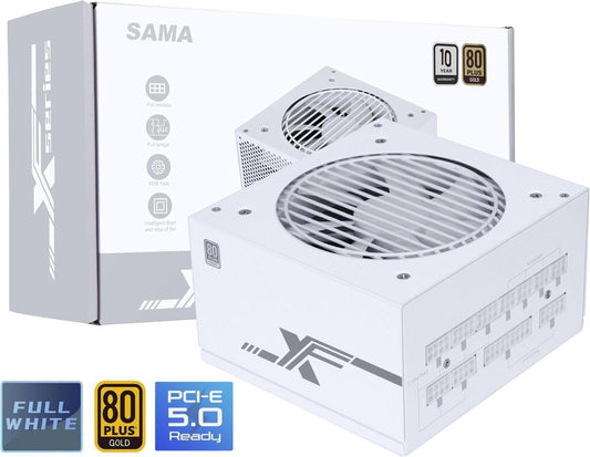 SAMA 1000W 80 Plus Gold ATX 3.0 Gaming ATX Computer Power Supply