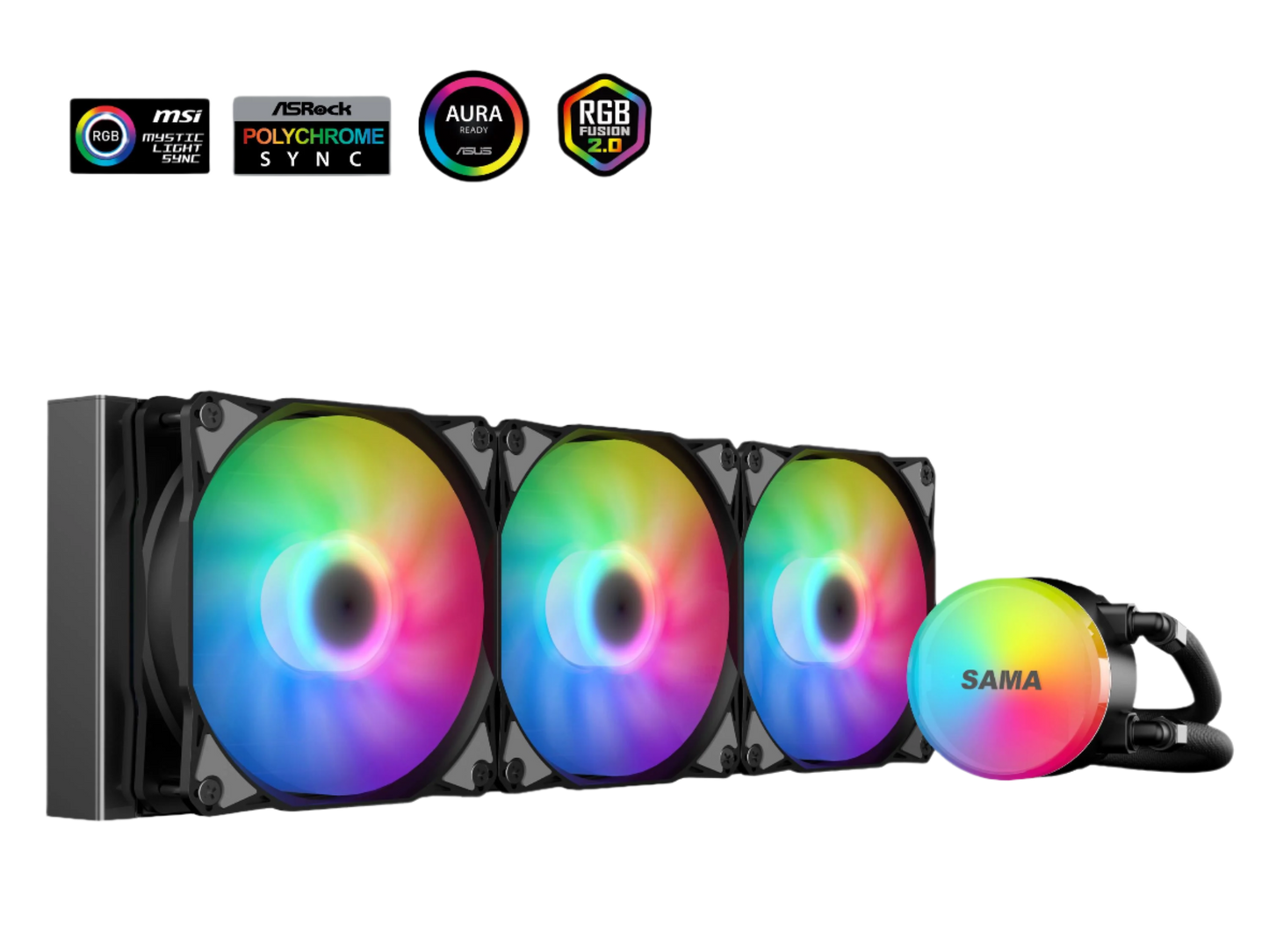 SAMA SI360 RGB 360mm AIO Liquid Cooler