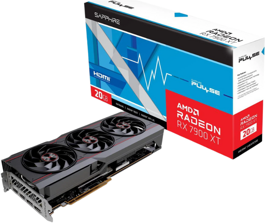 Carte graphique SAPPHIRE PULSE AMD Radeon RX 7900 XT 20 Go - NEUF