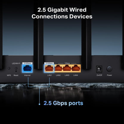 TP-Link BE6500 Dual-Band Wi-Fi 7 Router