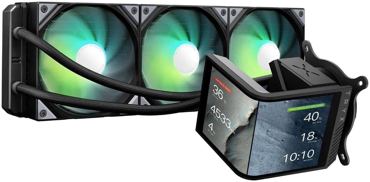 TRYX PANORAMA SE 360 ARGB Curved Screen AIO Liquid Cooler