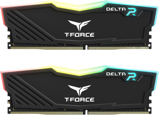 Kit de RAM Intel XMP et AMD Expo 32 Go (2 x 16 Go) DDR4 3600 MHz pour Team T-Force Delta RGB