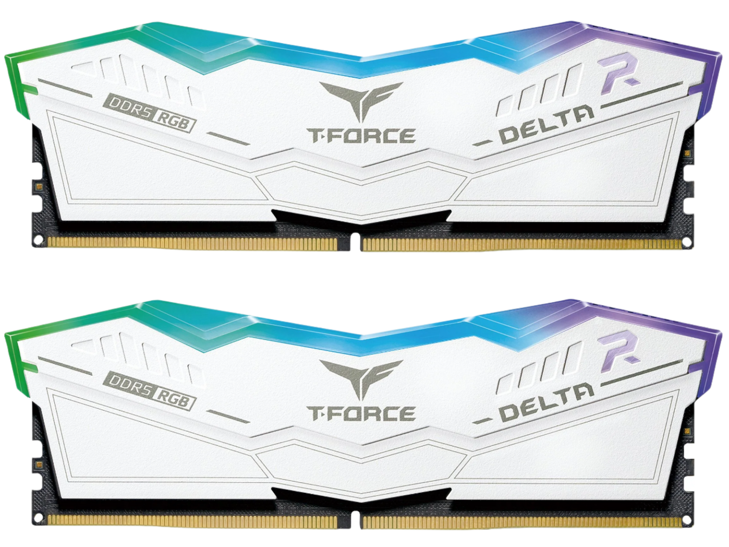 Team T-Force Delta RGB 32GB (2 x 16GB) DDR5 Intel XMP & AMD Expo RAM Kit