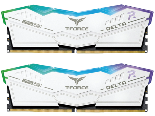 Team T-Force Delta RGB 32GB (2 x 16GB) DDR5 Intel XMP & AMD Expo RAM Kit