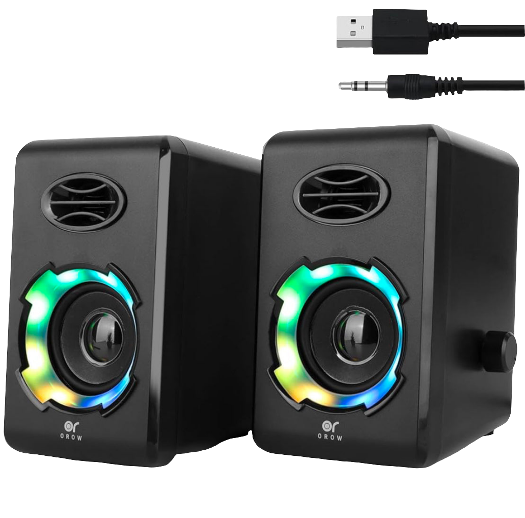 OROW Computer Speaker 10W Stereo Sound – Alexandria Customs