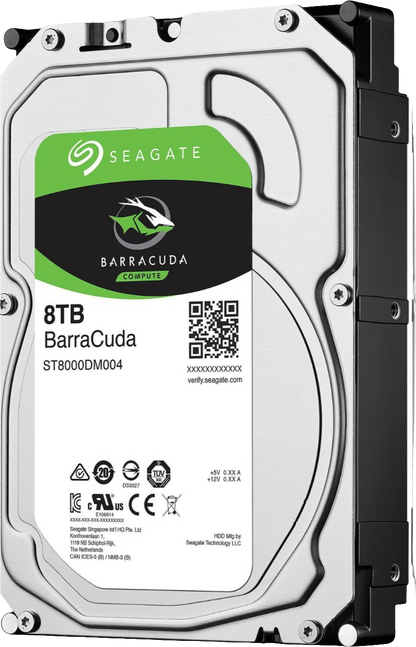 Seagate BarraCuda 8TB 5400 RPM SATA 6.0Gb/s 3.5" HDD