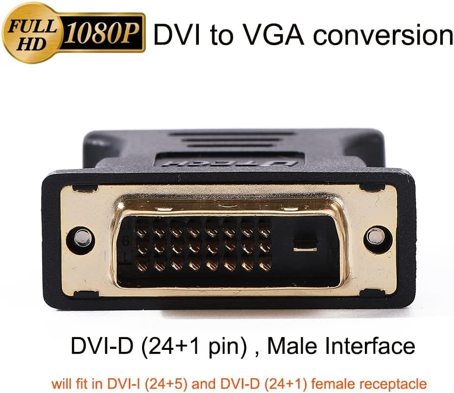 DVI-D to VGA Adapter
