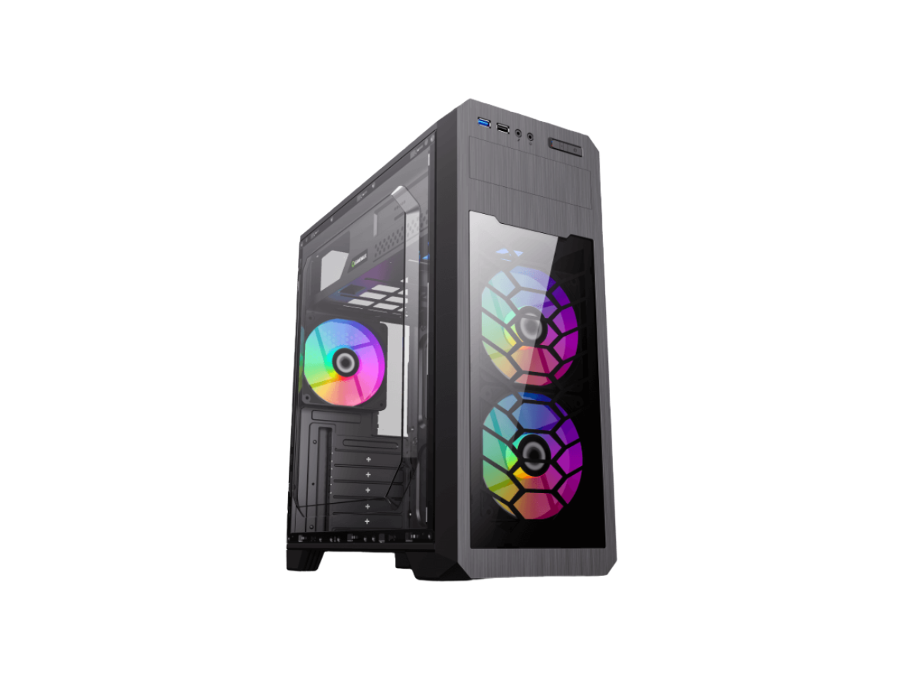 Gamemax G563 Black Steel ATX Case