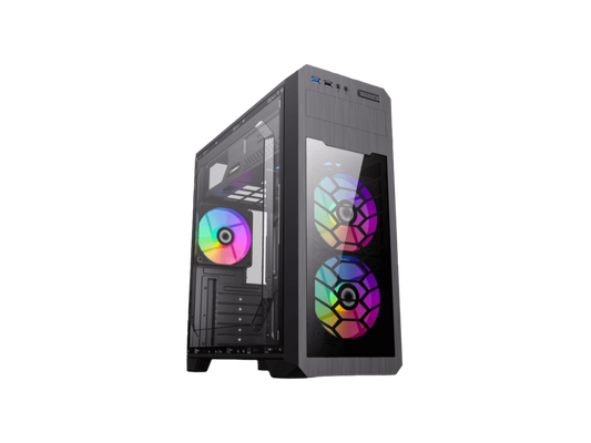 Gamemax G563 Black Steel ATX Case