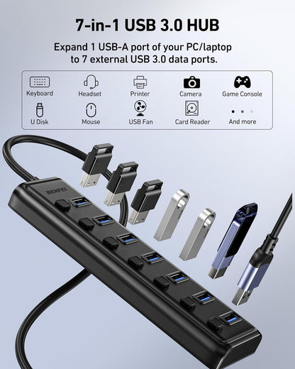 7-Port USB 3.0 Hub
