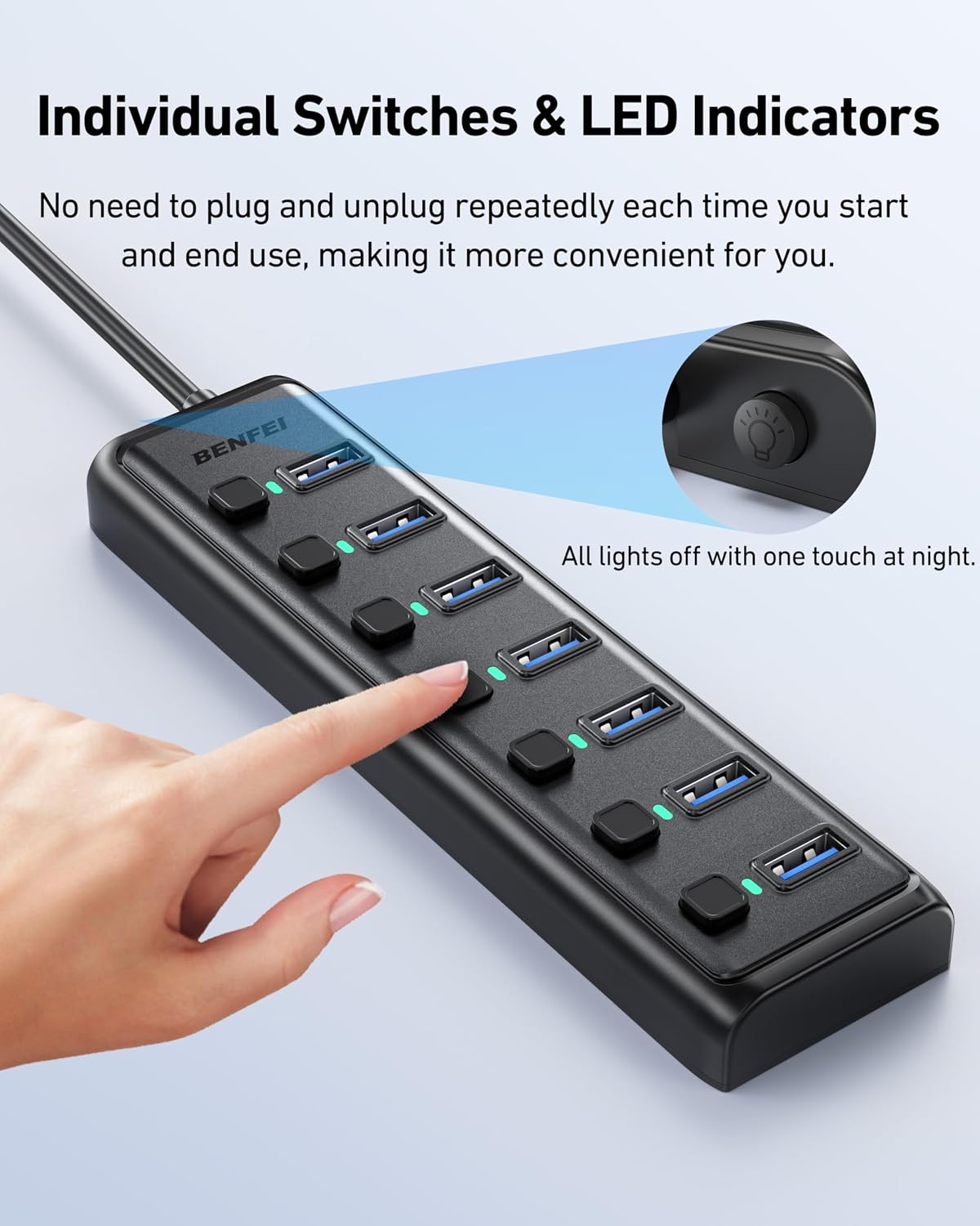 7-Port USB 3.0 Hub