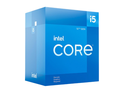 CPU Intel Core i5 12400F de 6 núcleos - Nuevo