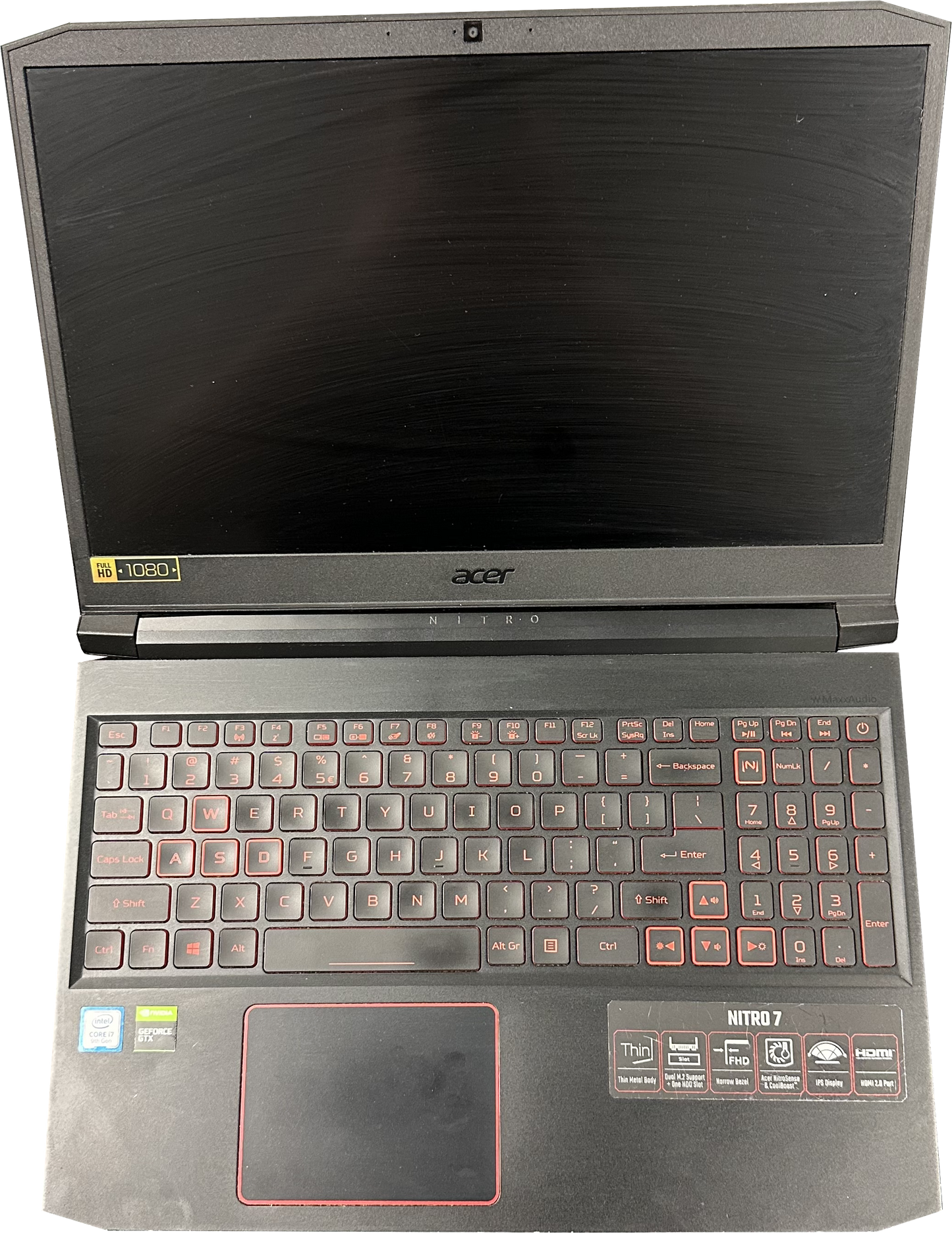 Acer NITRO 7 15.6” 60Hz Gaming Laptop