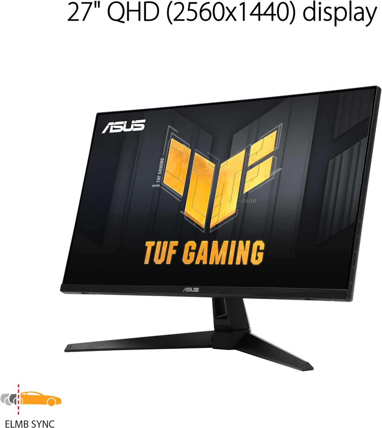 ASUS TUF VG3A Gaming 27" 1440p QHD Curved 0.5ms 180Hz Monitor