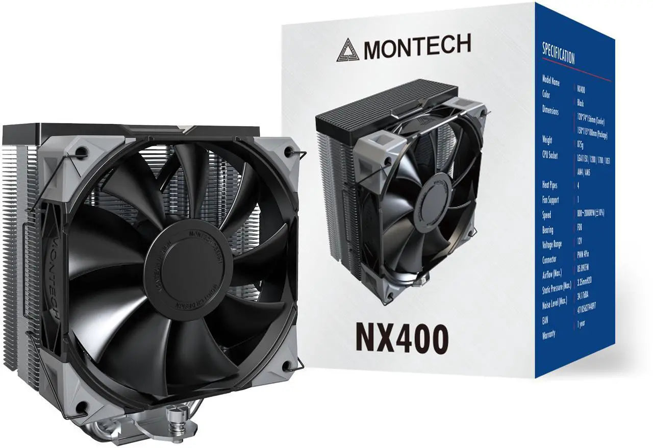 MONTECH NX400 CPU Air Cooler