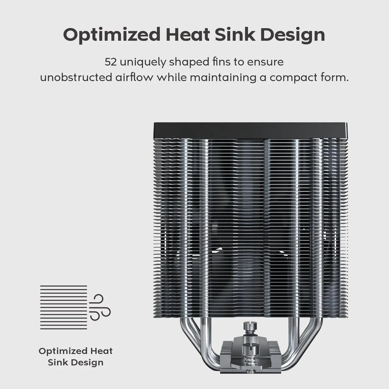 MONTECH NX400 CPU Air Cooler