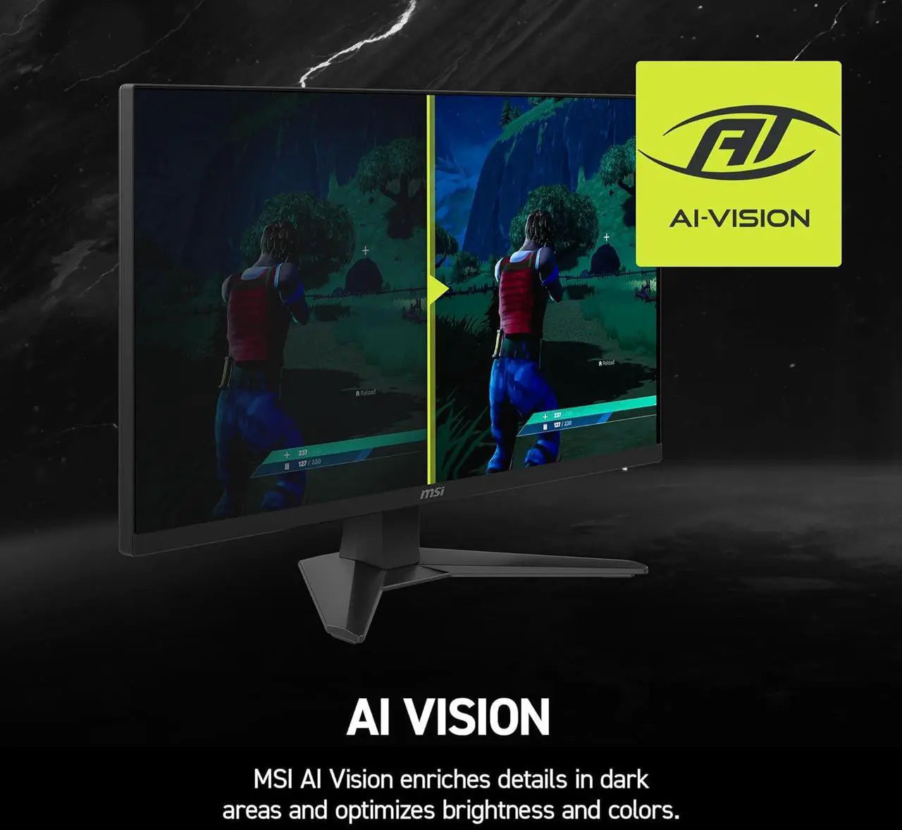 MSI 27" 1920x1080 200 Hz Rapid IPS FHD16:9 Gaming Monitor 272F