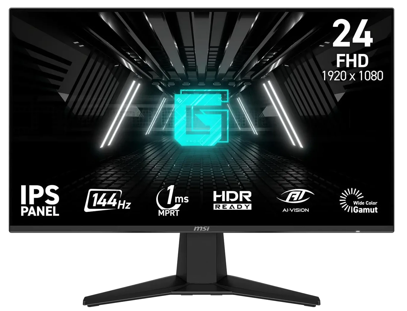 MSI 24 inch 144hz 1080p Gaming Monitor 1ms G242L E14