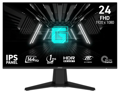 MSI 24 inch 144hz 1080p Gaming Monitor 1ms G242L E14