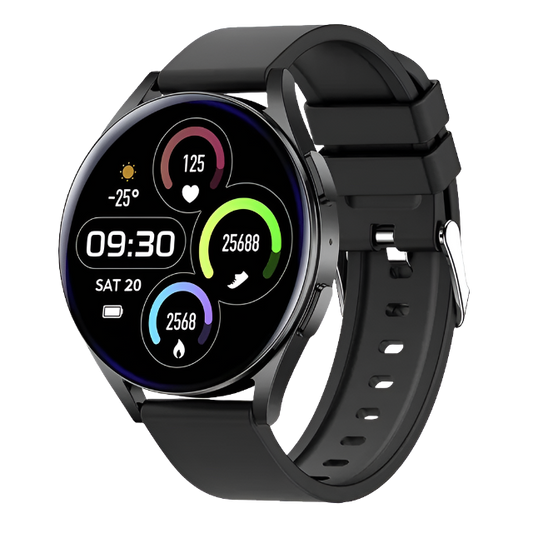 Pantalla táctil completa HD Smartwatch 6 de 1,39" (negro)