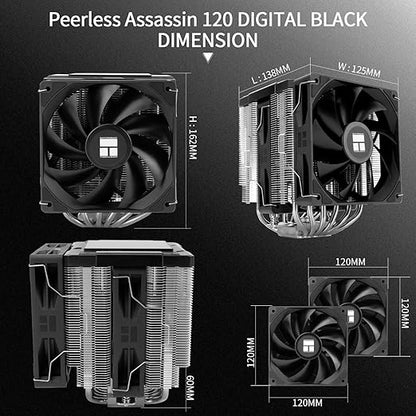 Thermalright Peerless Assassin 120 Digital Black CPU Cooler