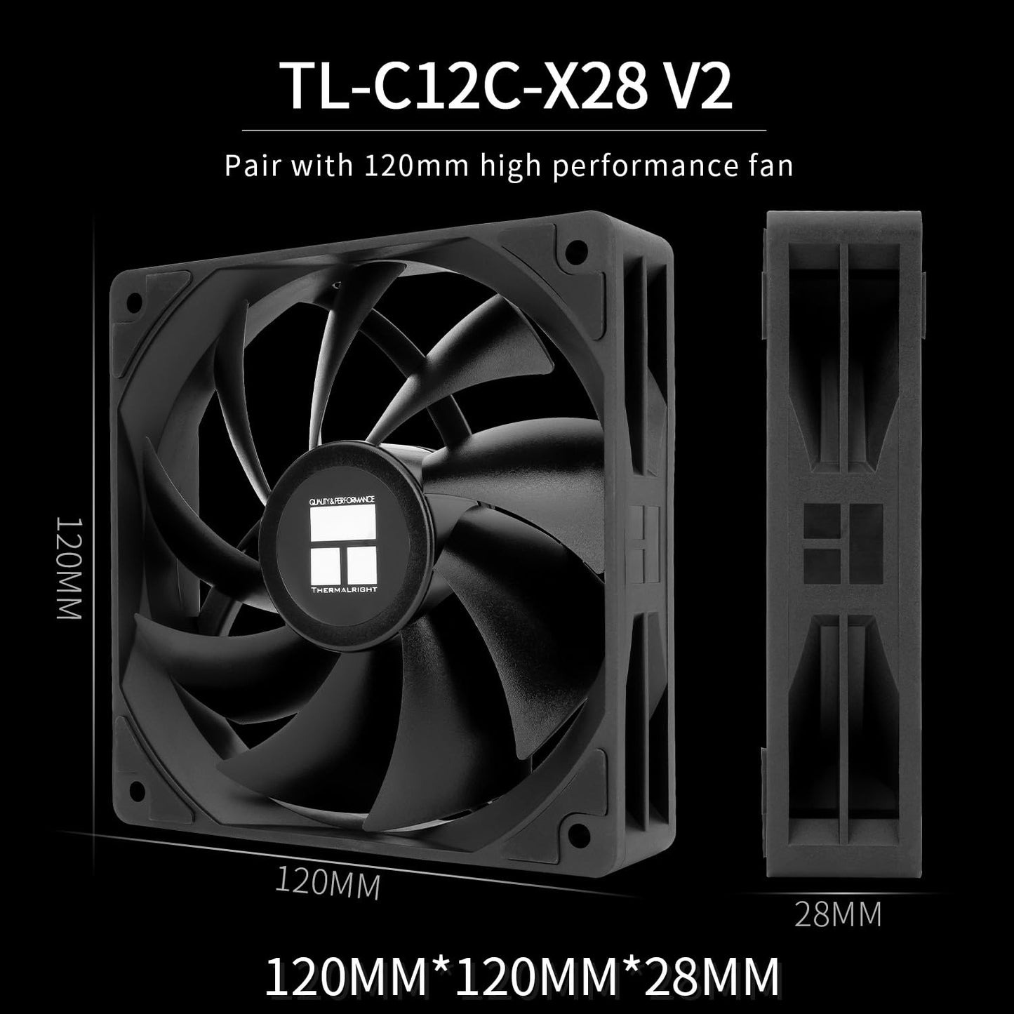 Thermalright Peerless Assassin 120 Digital Black CPU Cooler