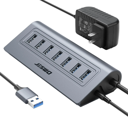 7-Port POWERED USB 3.0 Hub 5V/4A