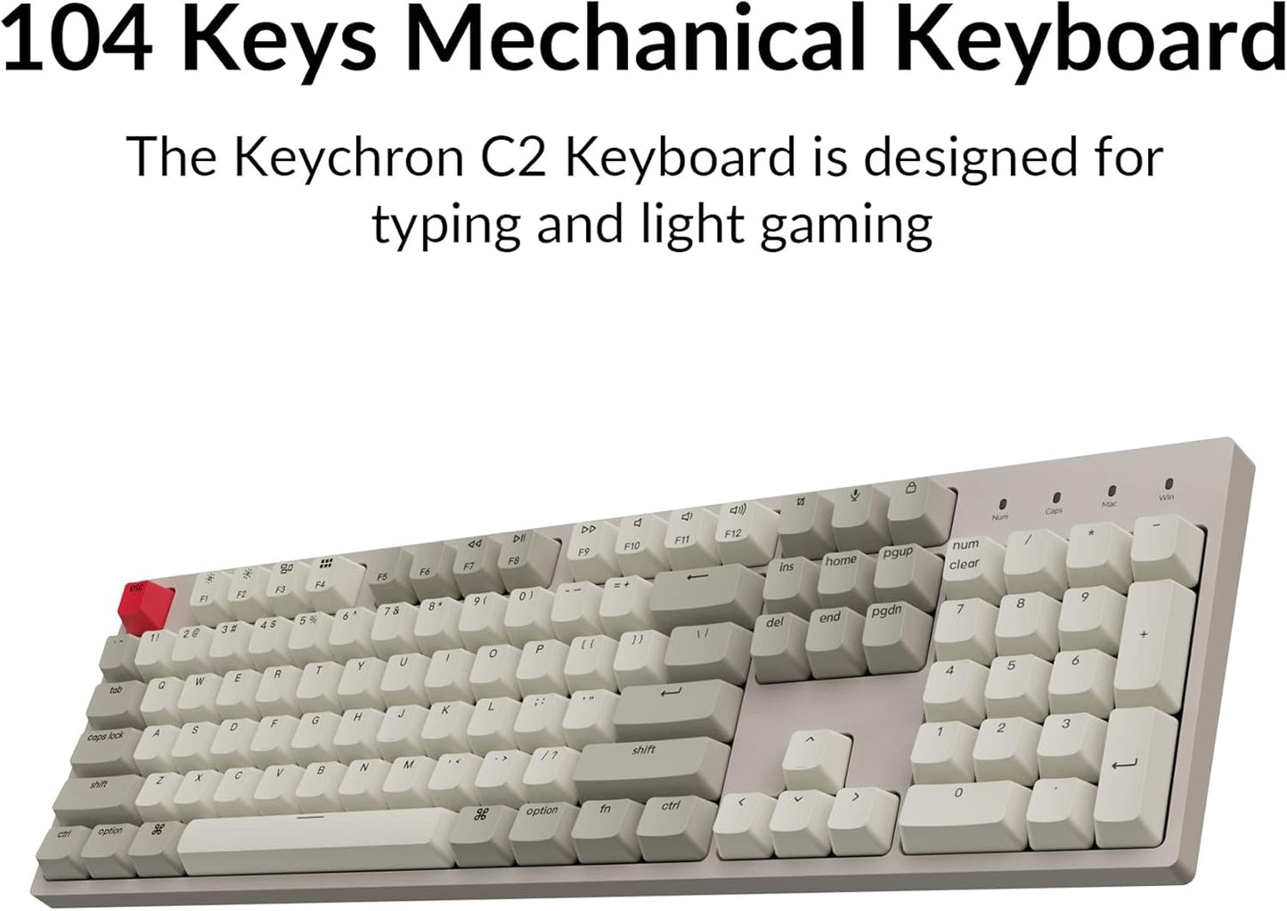 Retro Mechanical Keyboard