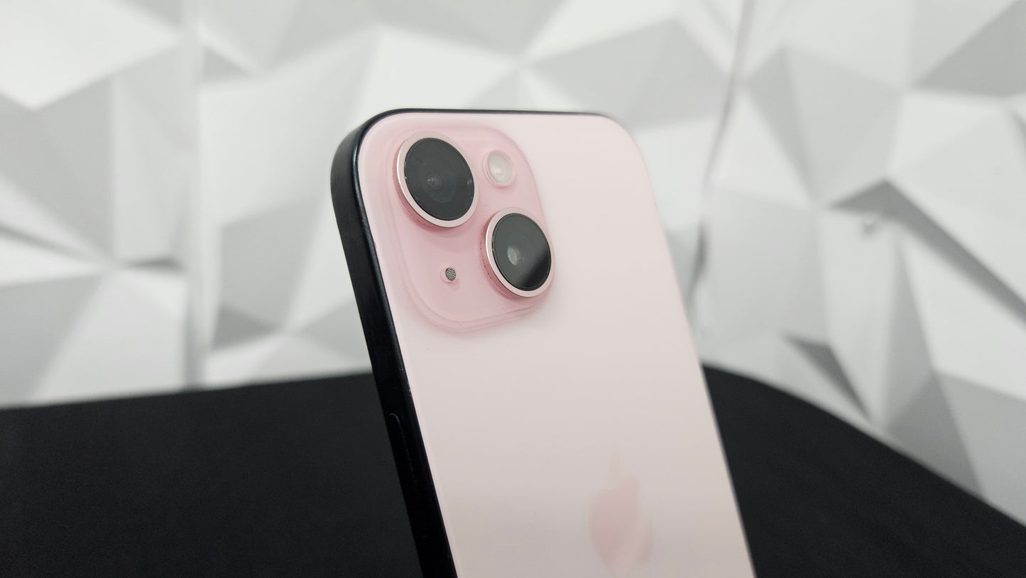 iPhone 15 - 128GB - Custom Black and Pink - Refurbished