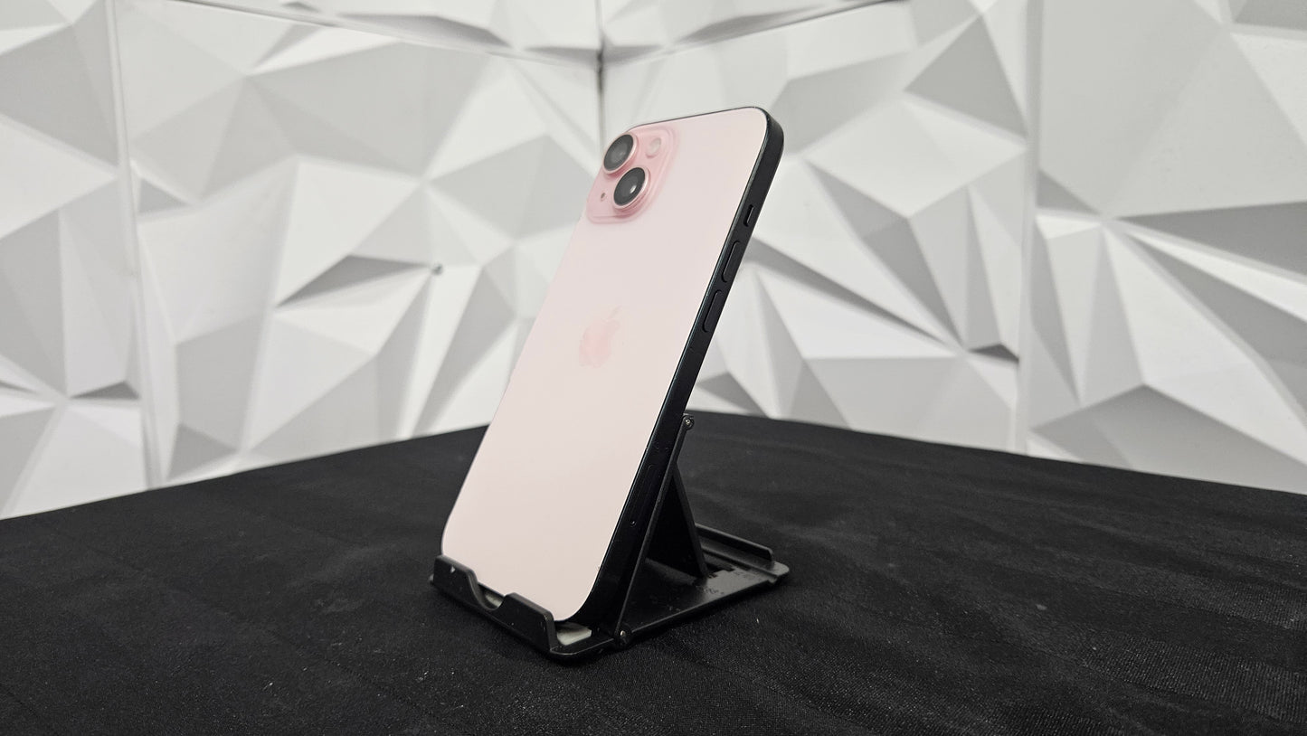iPhone 15 - 128GB - Custom Black and Pink - Refurbished