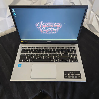Acer Aspire Go 15 15.6" 60Hz 1080P Pure Silver Laptop - Re-Certified