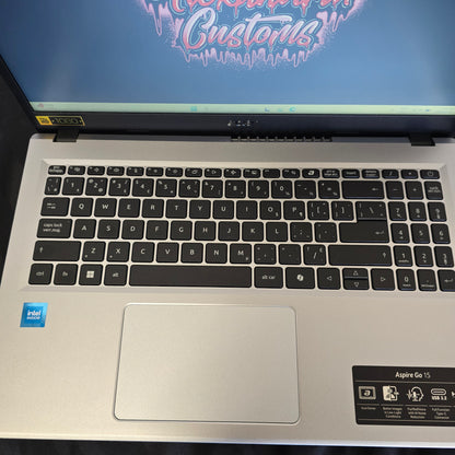 Acer Aspire Go 15 15.6" 60Hz 1080P Pure Silver Laptop - Re-Certified