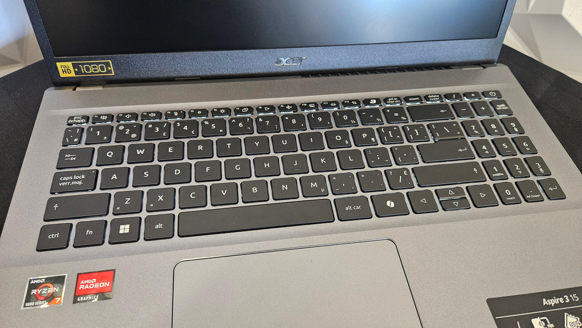 Acer Aspire 3 15 - Ryzen 7 - 16GB RAM - 500GB SSD - Refurbished