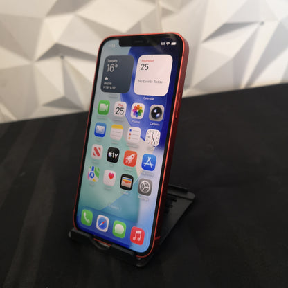 iPhone 12 - 128GB - Red - 87% Battery Health - Refurbished