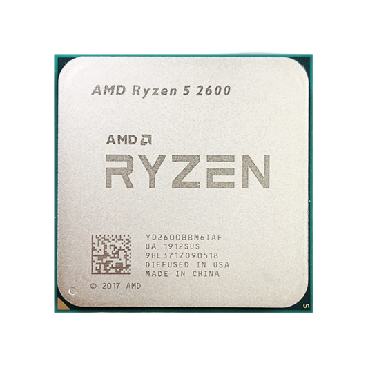 Processeur AMD Ryzen 5 2600 6 cœurs - Remis à neuf