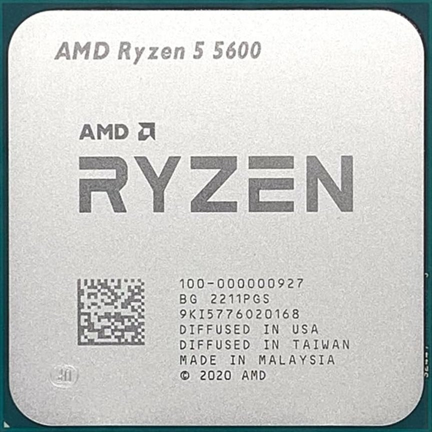 CPU AMD Ryzen 5 5600 de 6 núcleos - Reacondicionado