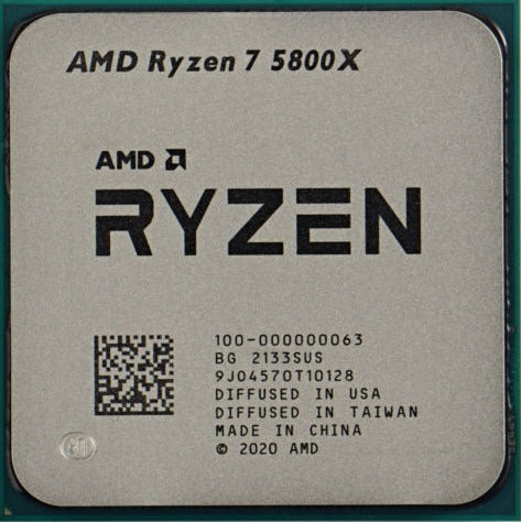 AMD Ryzen 7 5800X 8 Core CPU - Refurbished