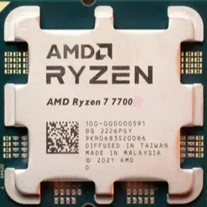 AMD Ryzen 7 7700 8 Core CPU - Refurbished – Alexandria Customs