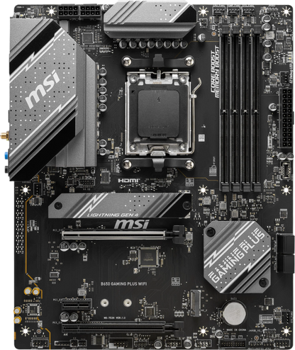 MSI B650 GAMING PLUS AM5 ATX Motherboard with WiFi 6E