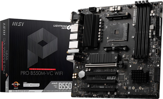MSI PRO B550M-VC WiFi AM4 mATX - Motherboard