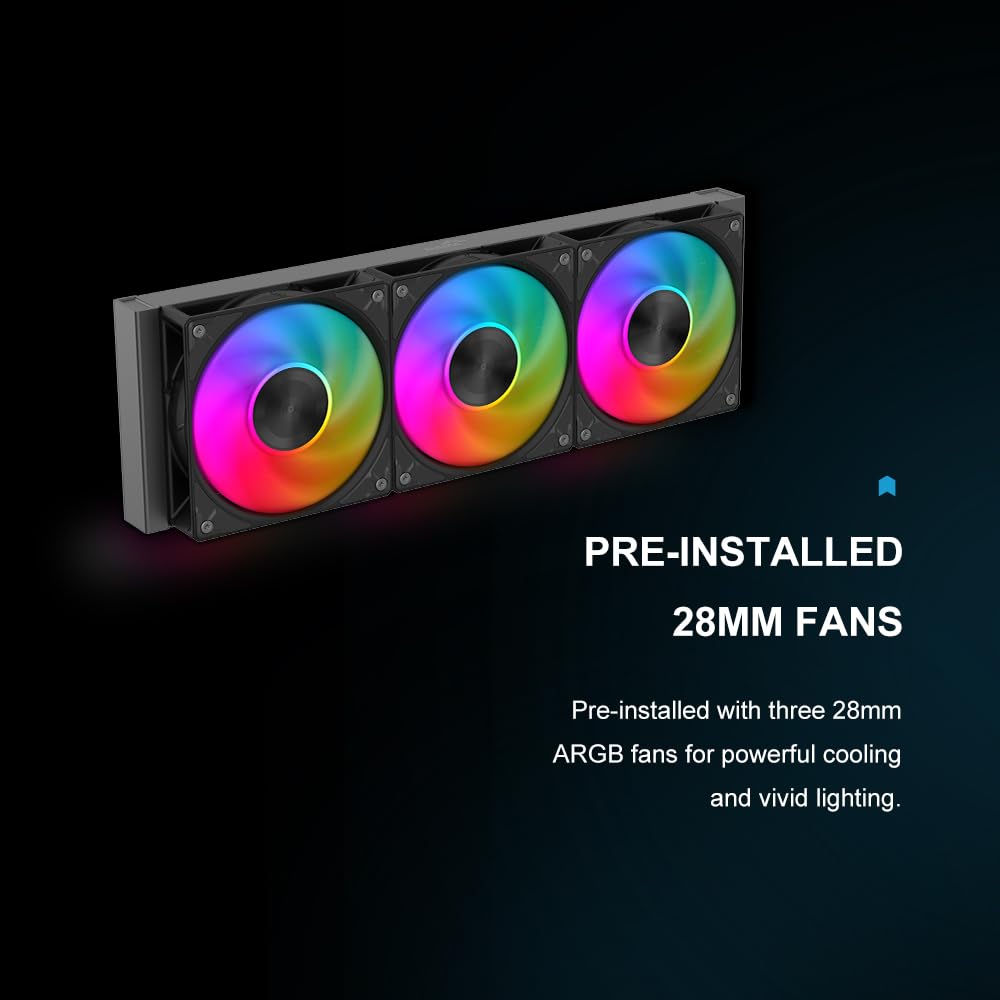 SAMA L70 360 BK ARGB 360mm AIO Liquid Cooler