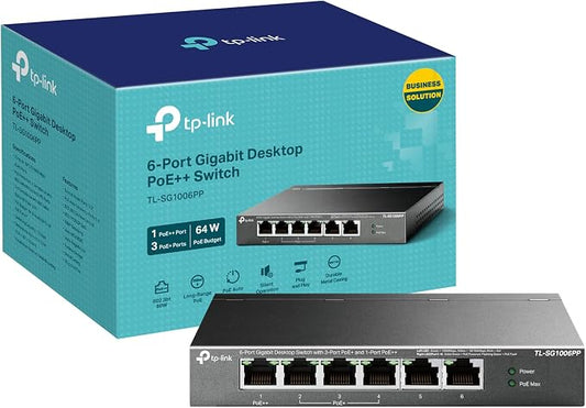 TP-LINK 6 Port Gigabit Switch Adapter