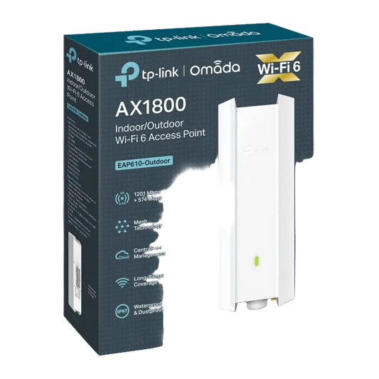 TP-Link Omada Business WiFi 6 AX1800 Indoor/Outdoor Access Point